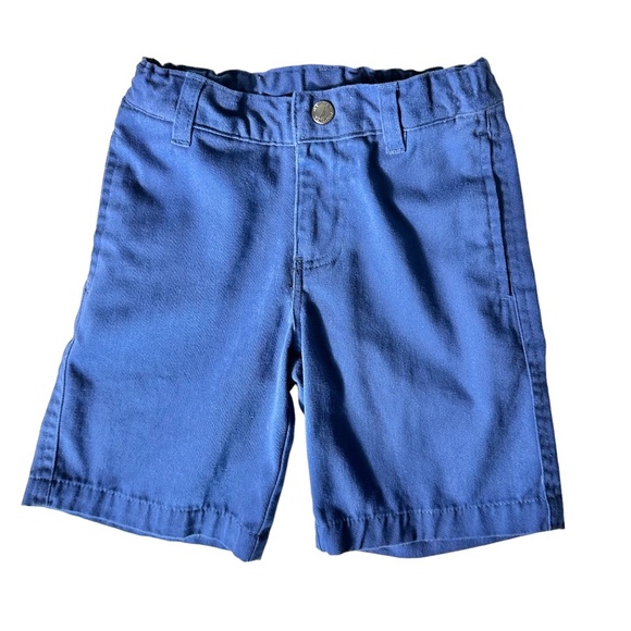 Boys | Nautica | Navy Blue Button Close Adjustable Waist Chino Shorts - 4T - Picture 1 of 5